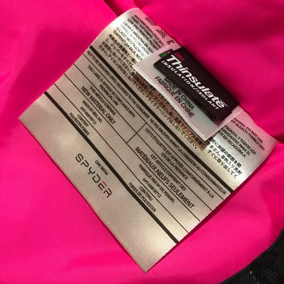 Spyder Girls Evar Winter Ski Jacket Size 16 - Picture 11 of 13